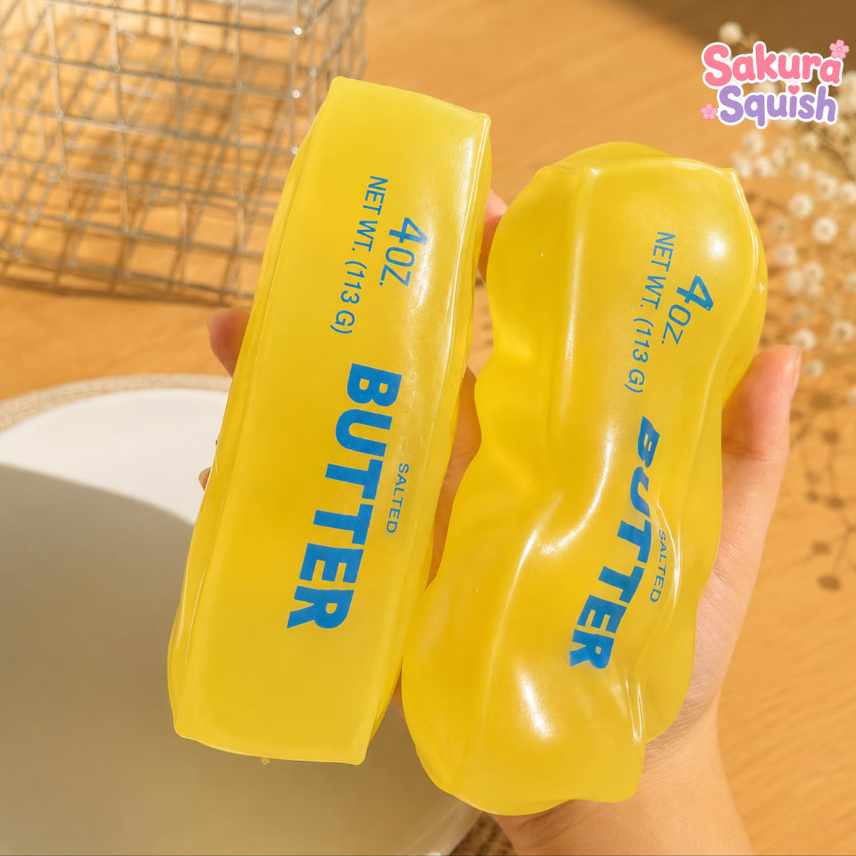 Butter Vaseline Squishy 🧈 | Super Soft Satisfying Stress Relief Toy